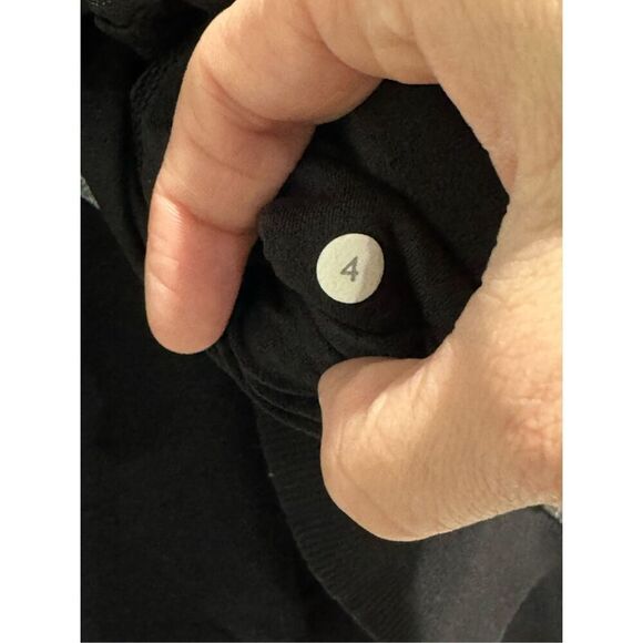Lululemon Om & Roam Pullover Speckled Black Side Zip Hoodie Sweatshirt Women’s 4 - Picture 6 of 14